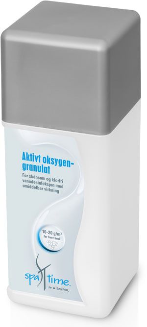 Spatime Aktivt oksygen-granulat 1 kg