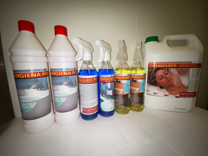 ABC hygiene pakke 1 år - For dusj- og baderom