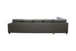 Holmsbu A4D U-sofa med sjeselong - lys grå