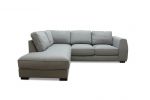 Risør A2 sofa med sjeselong - lys grå
