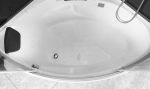 Romeo dusjkabinett/badekar 135x135 grå