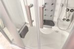 Nevada dusjkabinett m/massasjedusj og badekar - uten strøm - 137x80 - hvit
