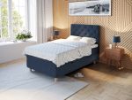 Comfort seng med oppbevaring 120x200 - mørkeblå