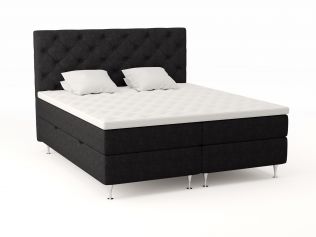 Comfort seng med oppbevaring 180x210 - antrasitt