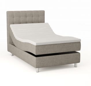 Comfort regulerbar seng 120x200 - beige